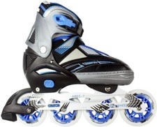 Adjustable with Wheels Inline Skates for Kids Boys and Girls 4 Size S,L,M,XL NEW