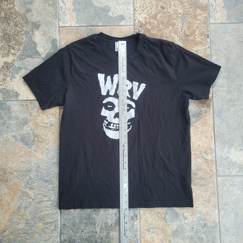 Wave Riding Vehicles WRV schwarzes T-Shirt Herren Größe Large Misfits Ghost Logo Grafik - Bild 2 von 7