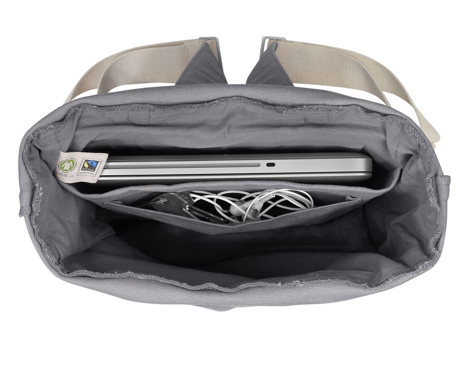 MELA Rucksack 14 + 5 Liter ansvar I Backpack Freizeitrucksack grau - Bild 4 von 4