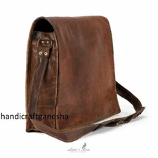  Shoulder Bag Leather Vintage Satchel Genuine Laptop Large Versatile Messenger