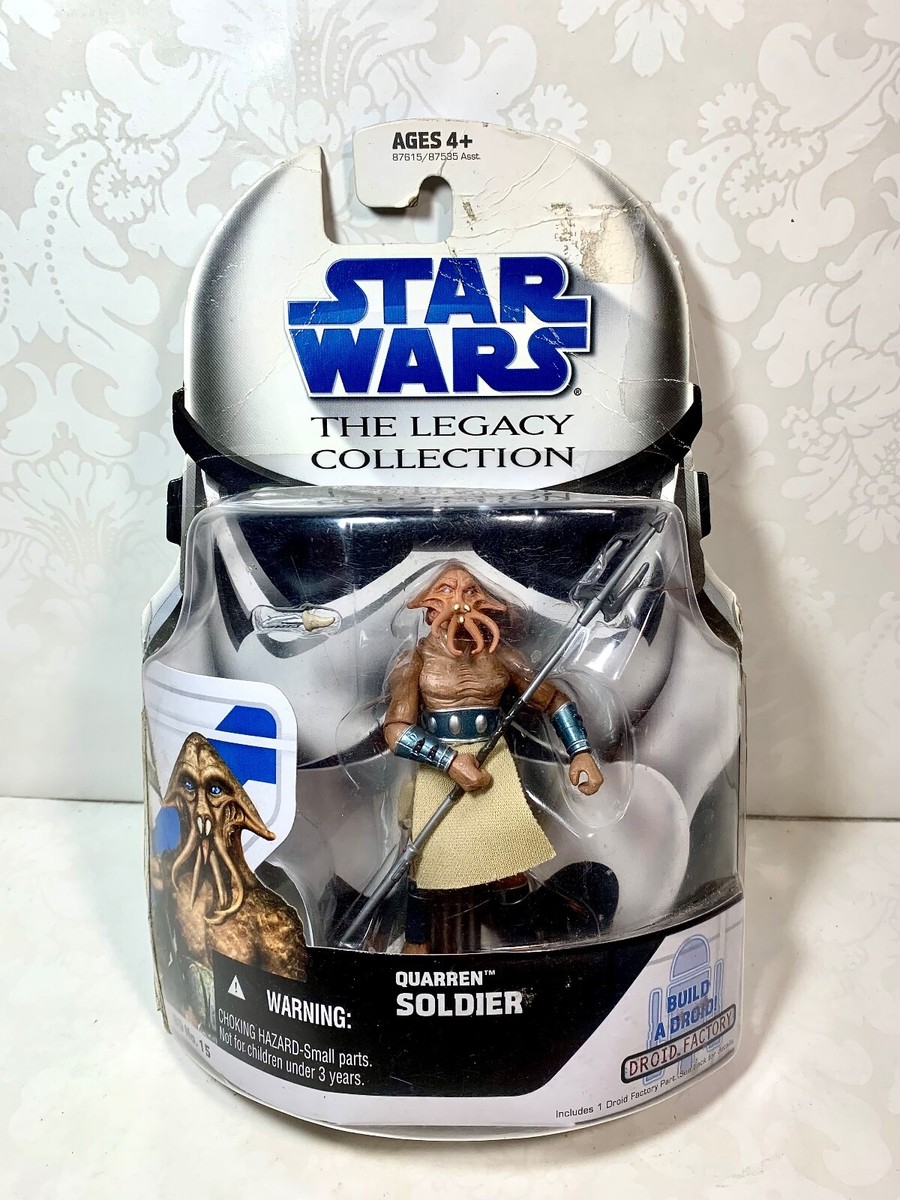 Star Wars Quarren Soldier action figure THE LEGACY COLLECTION BD15 