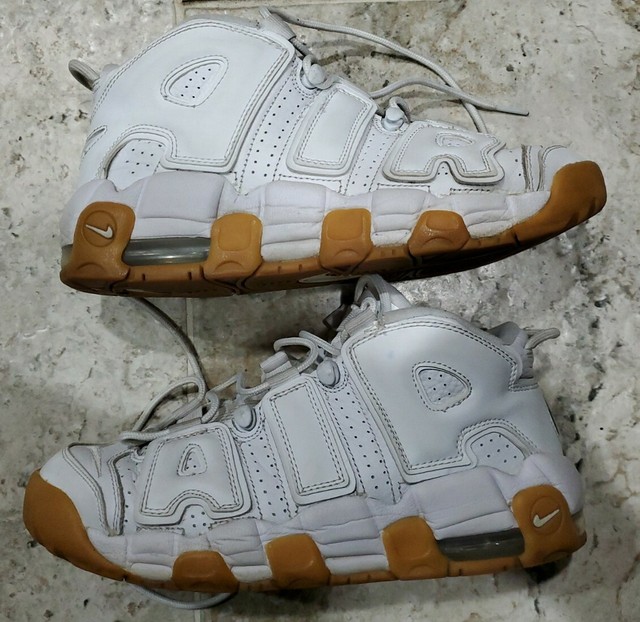 Nike Air More Uptempo Shoes GS Size 7y 