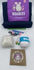 The Woobles Beginner Crochet Kit "JoJo the Bunny", Open small started piece 