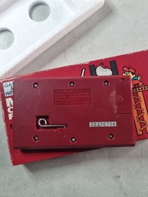 Nintendo &lsquo;Game & Watch&rsquo; Mario&rsquo;s Cement Factory CIB Complete