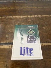 Milwaukee Brewers 1995 Pocket Schedule 