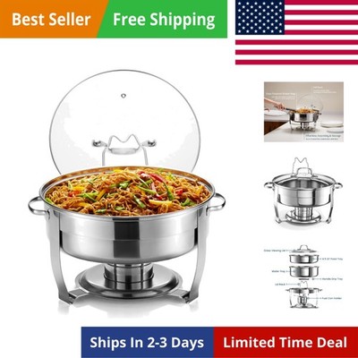 Chafing Dish for Buffet Set, by , Catering Food Warmers, Round Dishes, Warmer...