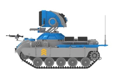 RPG 35029 1/35 Allied Forces Laser Tank Elite Combat Vehicle Kit w