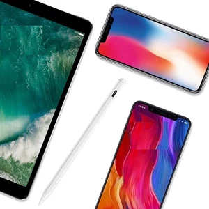 Stylus stylo pour écran tactile,Compatible pour Android & iOS Téléphones/Tablettes