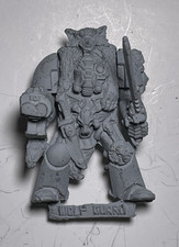Warhammer 40k Space Wolves Wolf Guard Sergeant Sgt Terminator Metal Primed