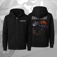 For Harley-Davidson Road Glide FLTRX 2024-2026 fans - Motorcycle ZIP Hoodie