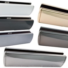 12" Inch Letter Box Plate Set Mila ProStyle Heavy Duty Metal UPVC Wooden Door