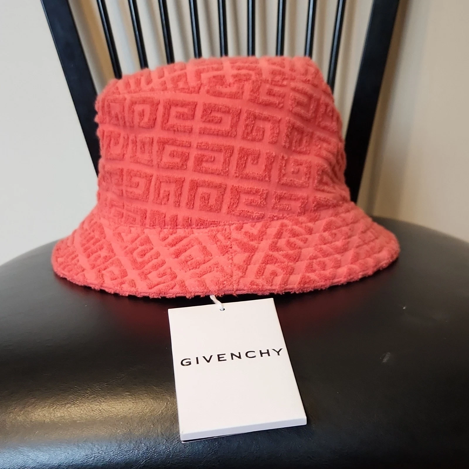 Givenchy Pink Geometric Bucket Hat for both men and women