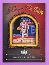 Damian Lillard 2020-21 Court Kings #9 Le Cinque Piu Belle Portland Trail Blazers