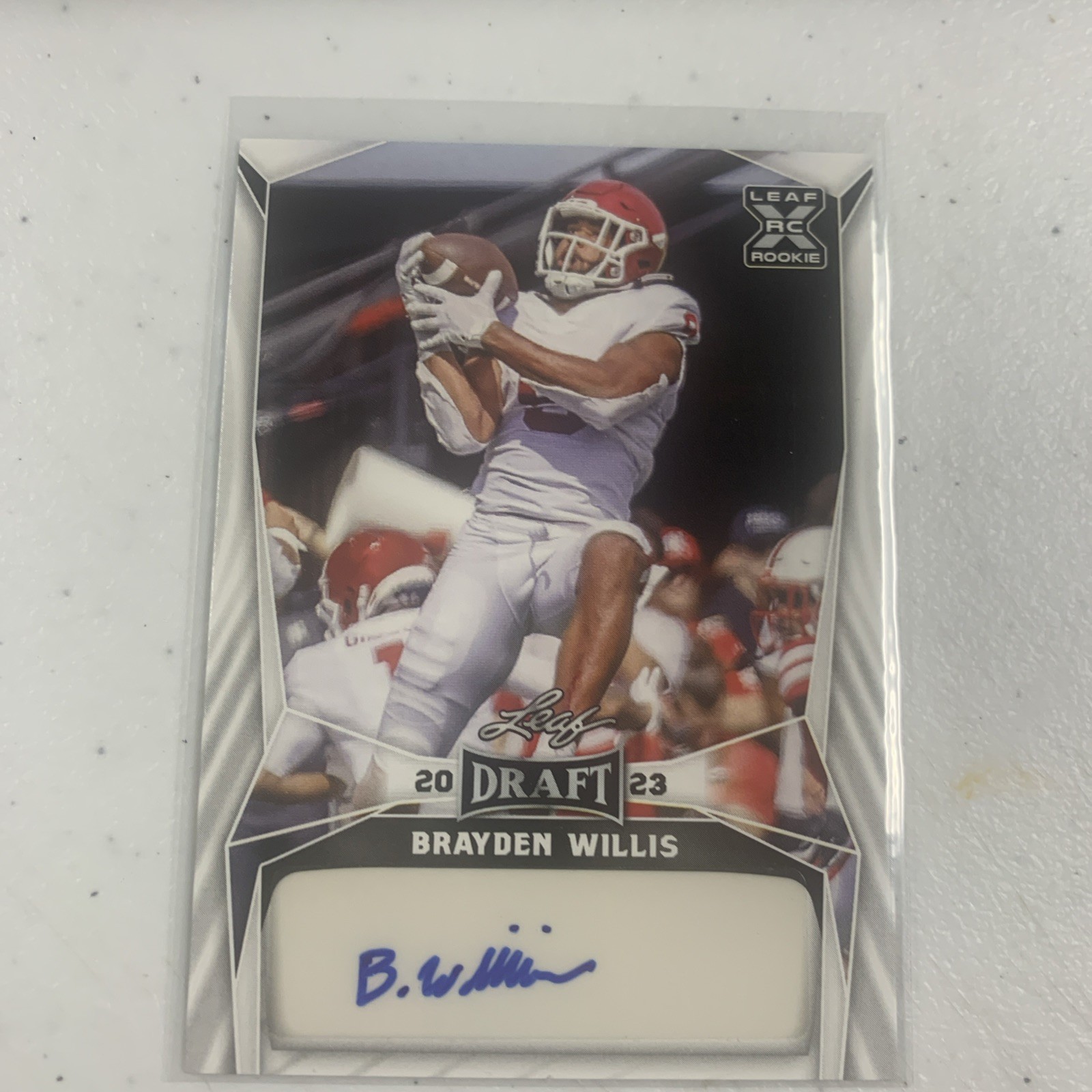 Brayden Willis Leaf Draft Autographs #BW1 Base