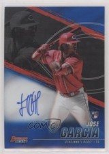 2021 Bowman's Best of Blue Refractor 92/150 Jose Garcia #B21-JG Auto et6