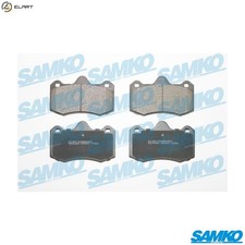 BRAKE PAD SET DISC BRAKE 5SP2009 FOR RENAULT CLIO/II/Mk/MIO LUTECIA SEAT 2.9L