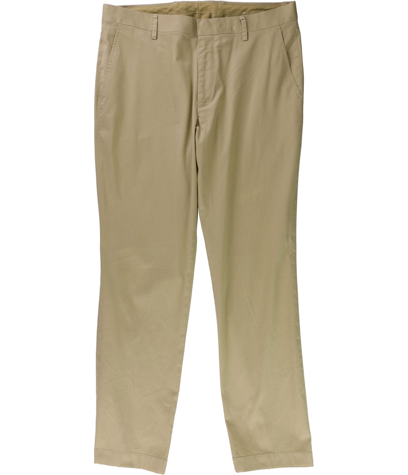 INC Mens Flat Front Casual Chino Pants Beige 30W x 30L 6190₽