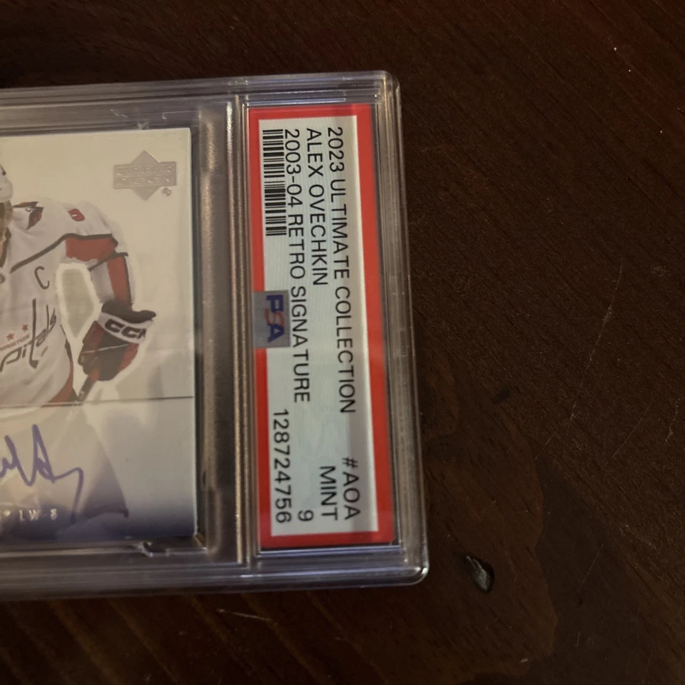 23-24 Ultimate Collection Алекс Овечкин Автограф /10 - Изображение 4 из 4