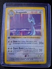 1999 pokemon base set 1st edition dragonair