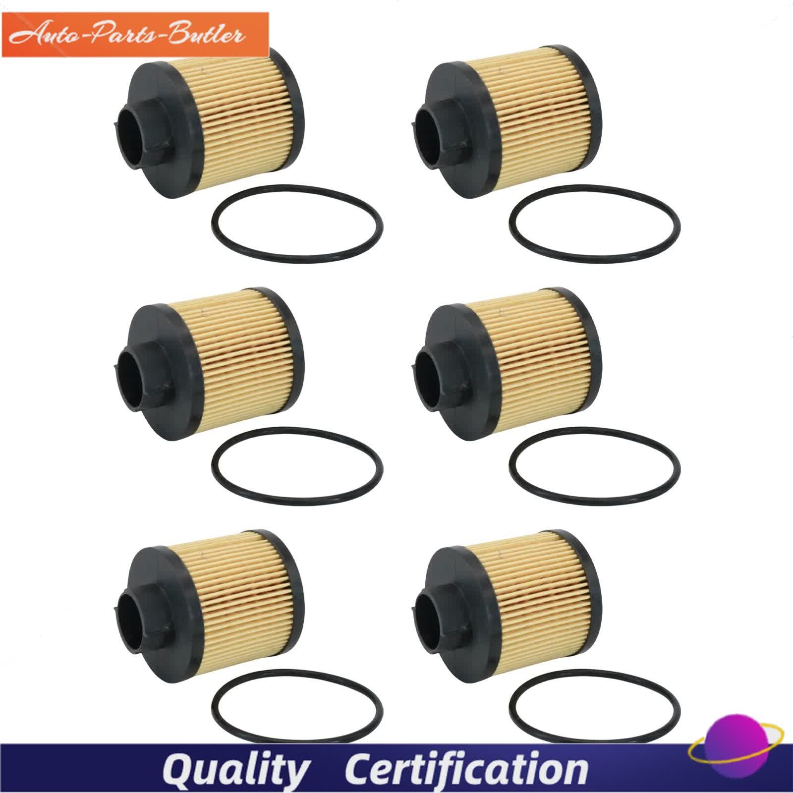 6X Oil Filter Fits 2004-2008 Lamborghini Gallardo 07L115561C USA