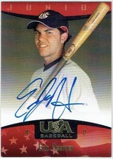 2007 Upperdeck Usa Baseball Autograph Card Eric Hosmer