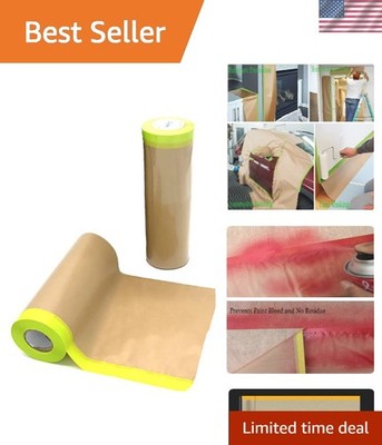 High-Adhesion Paint Masking Paper, Easy Clean Removal for Indoor Projects