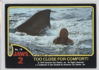 1978 Topps Jaws 2 Too Close for Comfort! #19 1p5