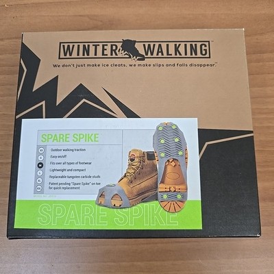 Winter Walking Anti-Slip Ice Snow Safety Shoe Boot Cleats Spike Size Small NEW!