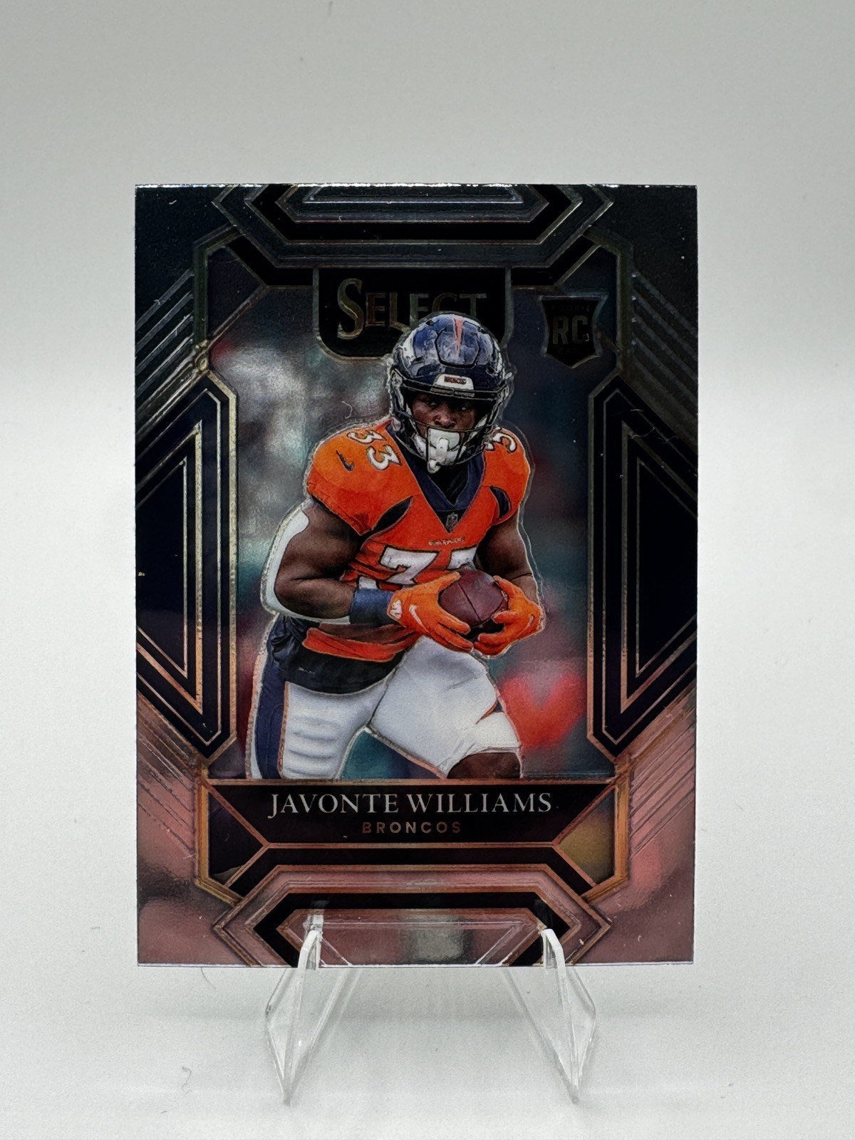 2021 Panini Select - Club Level Javonte Williams #257 (RC) Broncos Cowboys