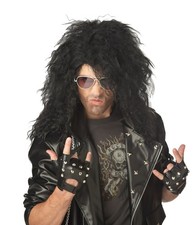 California Costume Heavy Metal Rocker Wig 70562 Adult Rock Star Accessory