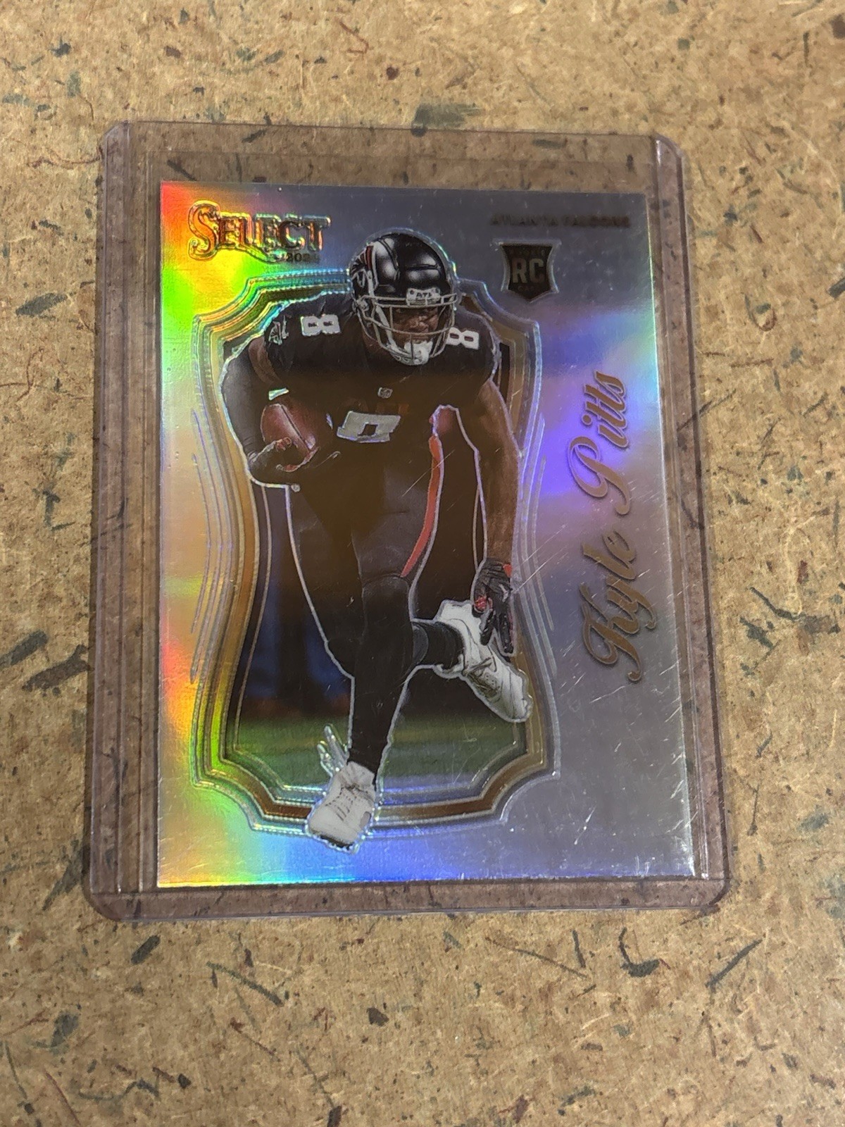 2021 Panini Select - Select Certified Rookies Kyle Pitts #SCR-10 Silver Prizm