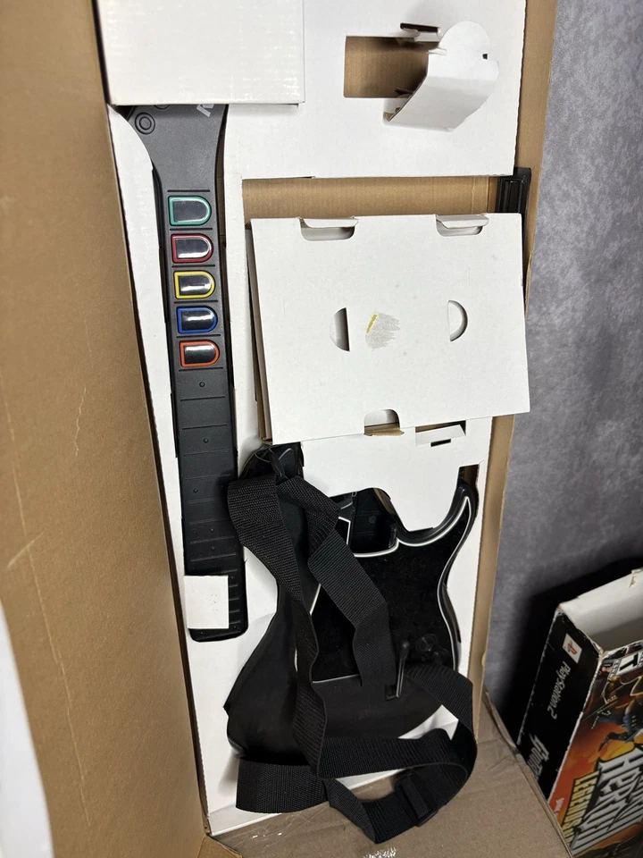 Guitar Hero III Legends of Rock Kramer Guitar No Game Bundle PS2 PlayStation 2 - Image 2 of 4