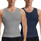 Fajas Reductoras Para Hombres Faja De Hombre Compresión Camiseta Mens Tank Tops