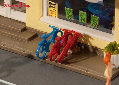 Faller Fahrräder (8) Bausatz II Maßstab 1:160, Spur N