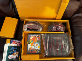 Sega Genesis Model 2 Console Box Controller Cord Sonic Hedgehog 2 System Manual