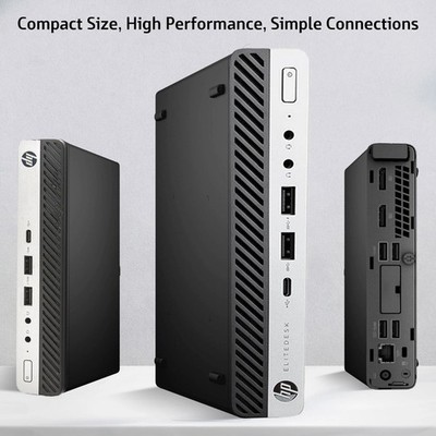 HP EliteDesk 705 G4 Mini PC AMD Ryzen 5 Pro 2400G, 16GB RAM, 512GB
