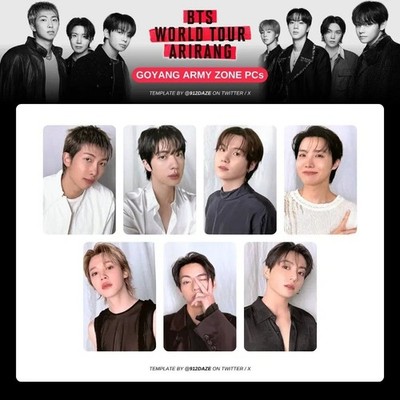 BTS アリラン コヤン VIP 4/11 サウンドチェック ランヤード BTS World Tour Arirang in Goyang SoundCheck Lanyard Photo Card SET