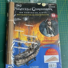 HACHETTE BUILD THE PIRATES OF THE CARIBBEAN BLACK PEARL SHIP ISSUE 53 INC PART
