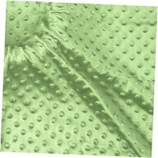 Homiest Minky Dot Fabric by The Yard x 60 Inch Wide Soft 1 Yard Sage Green