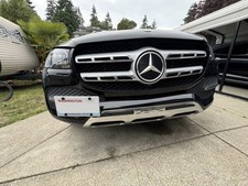 Bumper Tow Hook License Plate Mount Bracket For Mercedes Gls-class 2020-2026 New