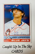 2025 Topps Heritage High# Joey Loperfido Real One “Red Ink”On Card Auto #16/76