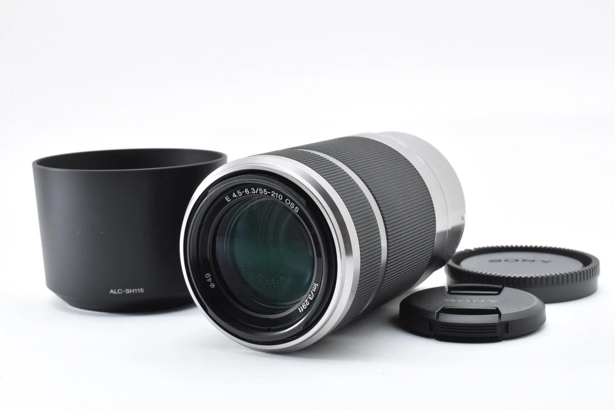 ¡Lente OSS Sony Sel55210 55-210 mm F/4,5-6,3 para montura E [tal cual] de...