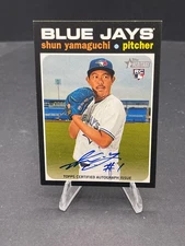 2020 SHUN YAMAGUCHI TOPPS HERITAGE REAL ONE ROOKIE AUTOGRAPH #ROA-SY RC AUTO