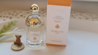 Parfum Miniatur Guerlain, Aqua Allegoria Mandarine Basilic 7,5 ml EdT & Box
