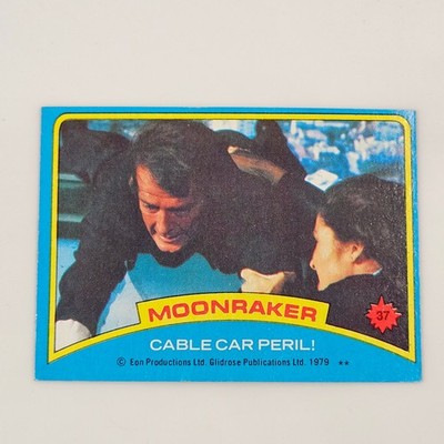 Moonraker James Bond 007 Roger Moore 1979 Topps #37