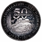 1974 1 Oz. 50th Anniversary of Wilderness Management .999 Fine Silver Round