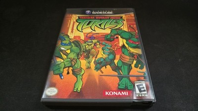 Teenage Mutant Ninja Turtles 1 Konami Nintendo Gamecube EX+NM condition/