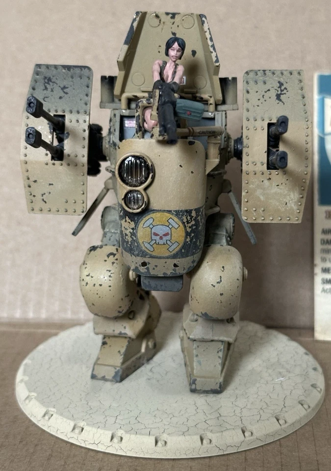 Dust Tactics 1947 Studio, Premium Mercenary Wrecker KV-47 Light Antiair Walker Foto 2 de 4