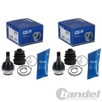 2X GSP Antriebswellengelenk Satz Getriebeseitig Passend FüR Opel Ascona Astra CA