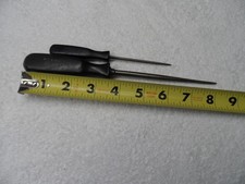 Snap-on Tool Scratch Awl Black Handle Usa - 2 Pcs- Pn 5asa 3asa